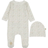 Botanical Boys Footie & Hat Set