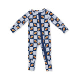 Football Patchwork - Convertible Romper