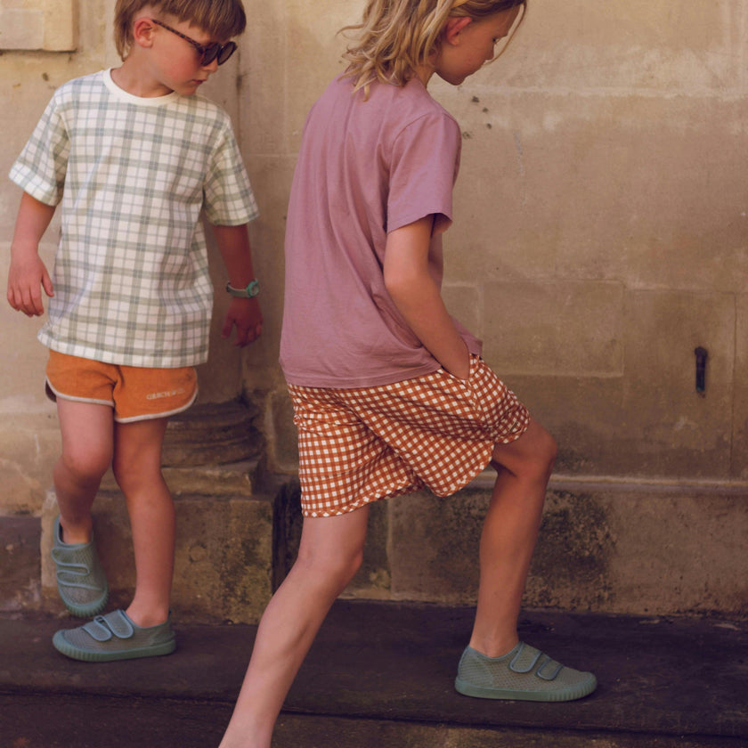 Swim Trunks | UPF + Recycled - Sienna Gingham