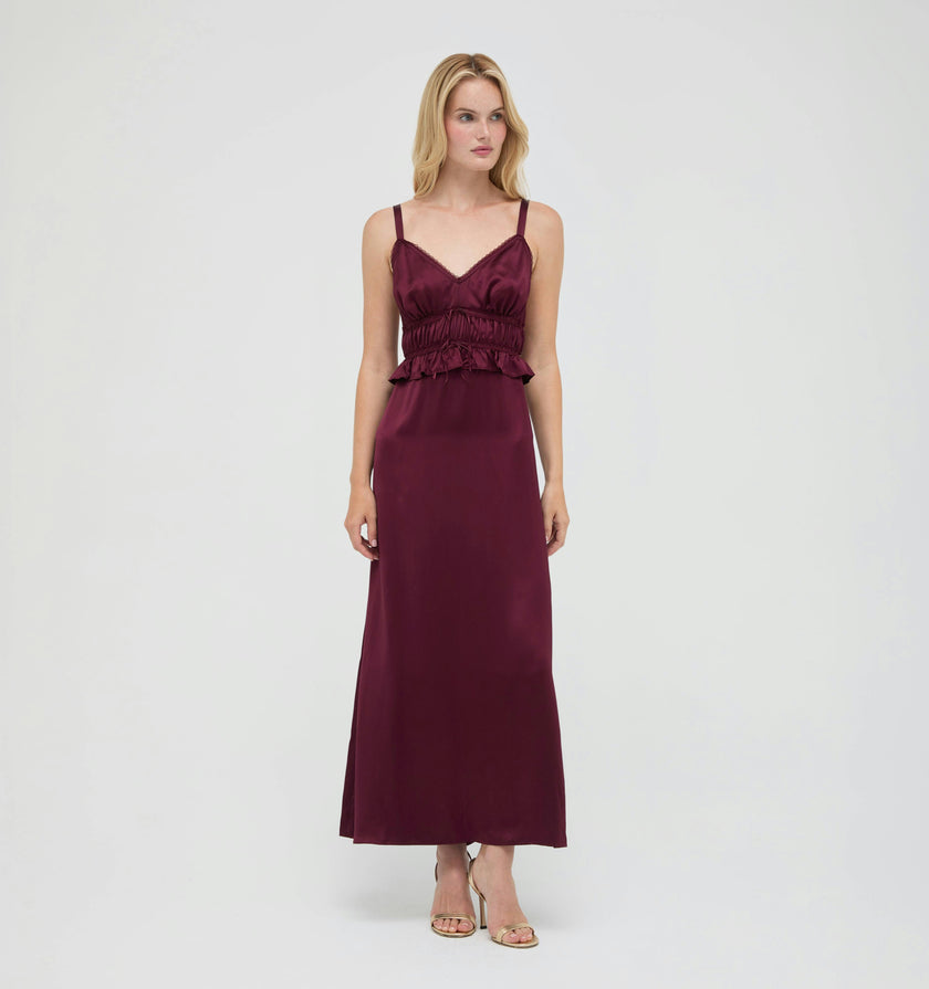 The Bonnie Dress -  Mulberry