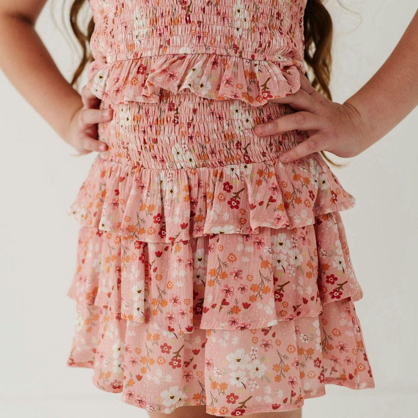 Tiered Mini Skirt