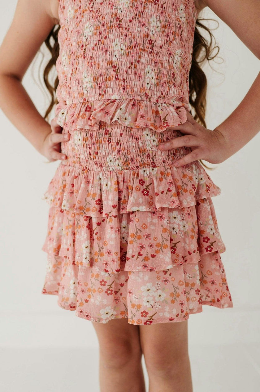 Tiered Mini Skirt