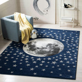 Carousel Kids Buzz Rug, Navy