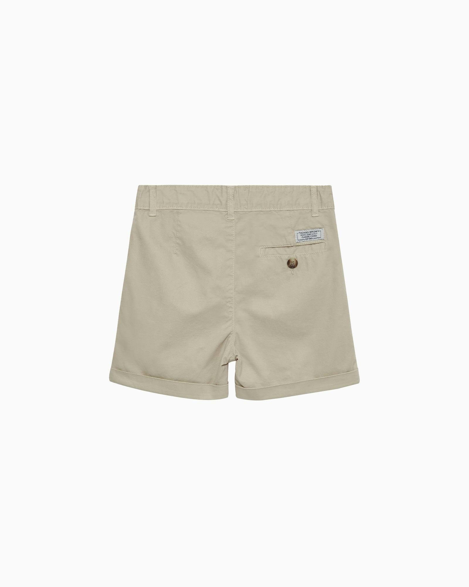 Charlie Chino Shorts in Stone