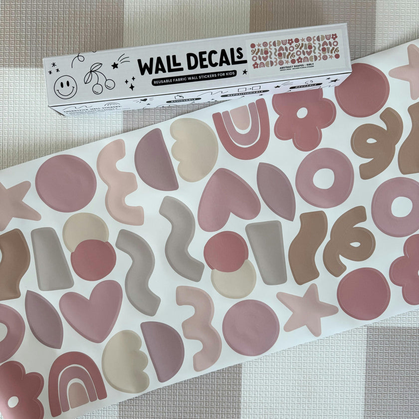 Peel & Stick Fabric Wall Stickers