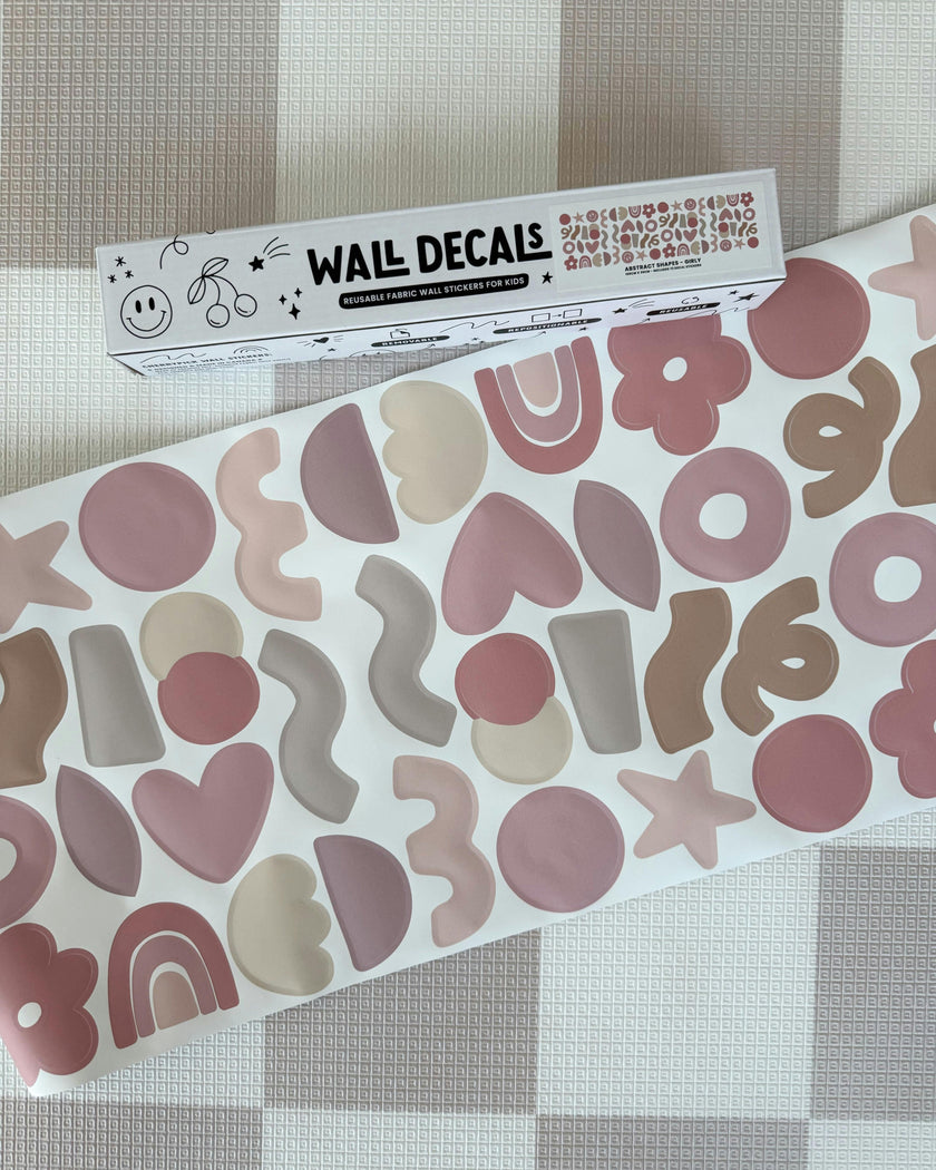 Peel & Stick Fabric Wall Stickers