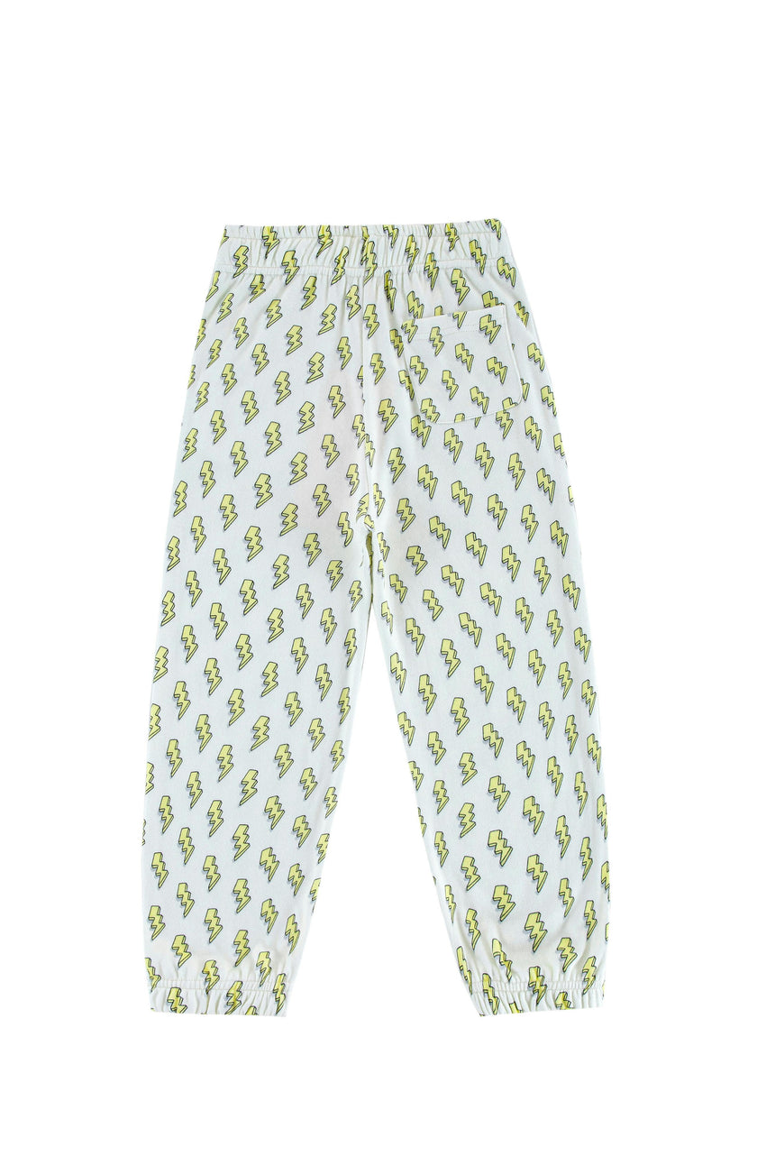 Soft Fleece Jogger, Yellow Lightning