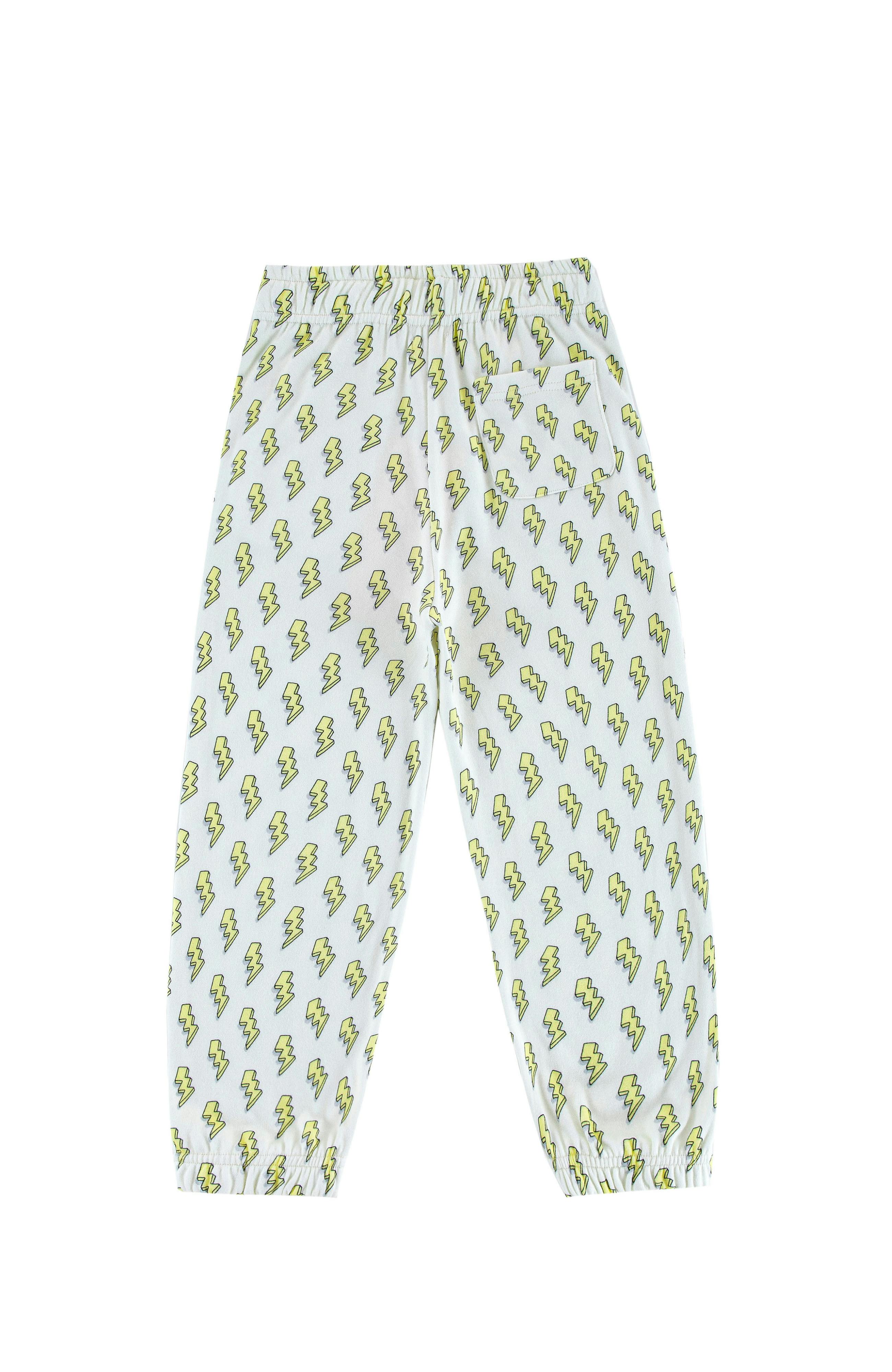 Soft Fleece Jogger, Yellow Lightning