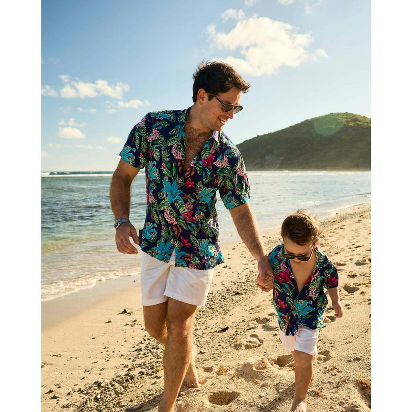 The Flower Hour - Boys Hawaiian Shirt