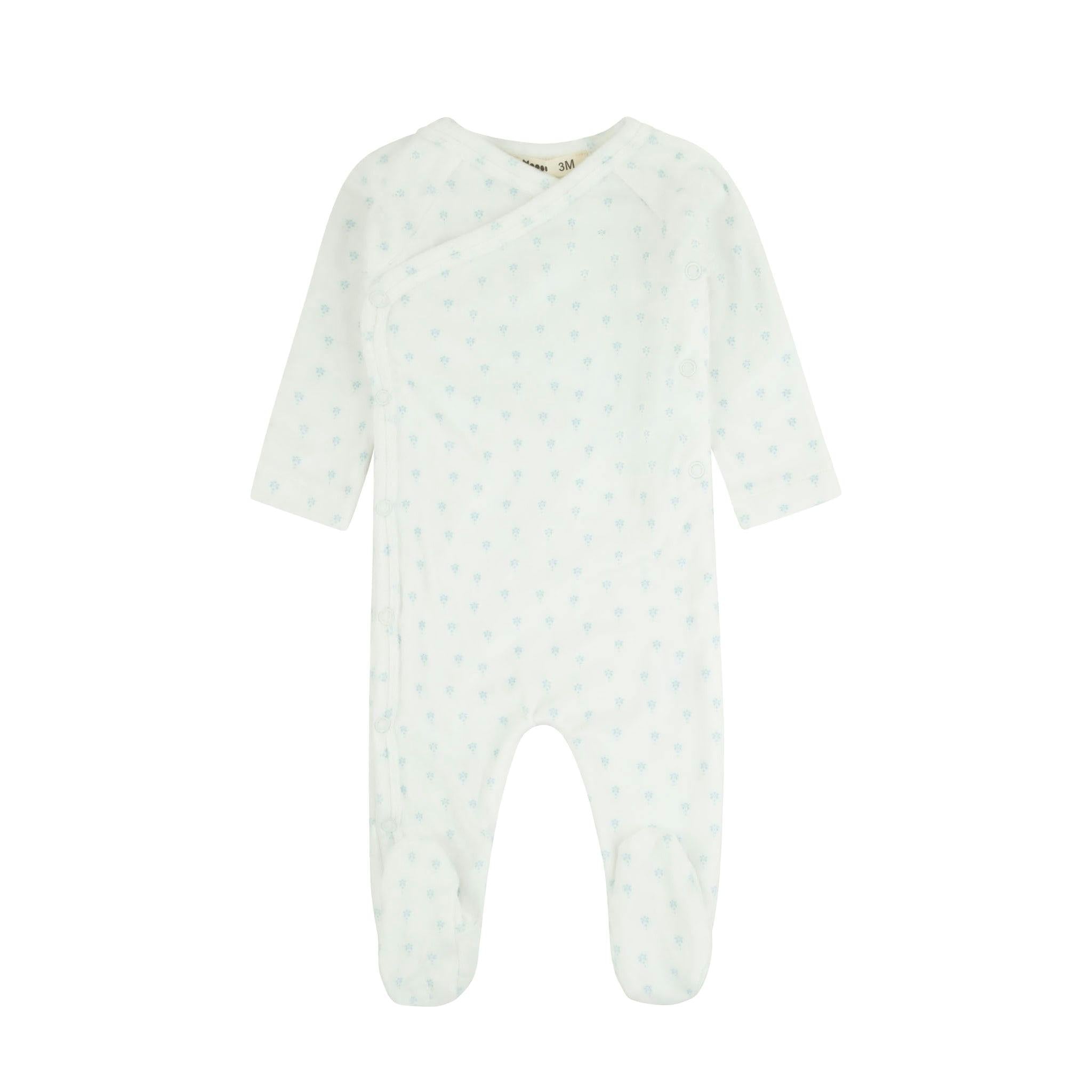 Velour Printed Footie