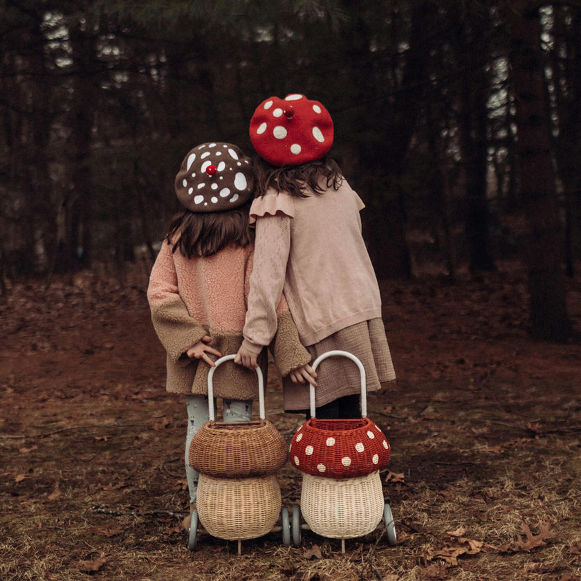 Mushroom Rattan Luggy