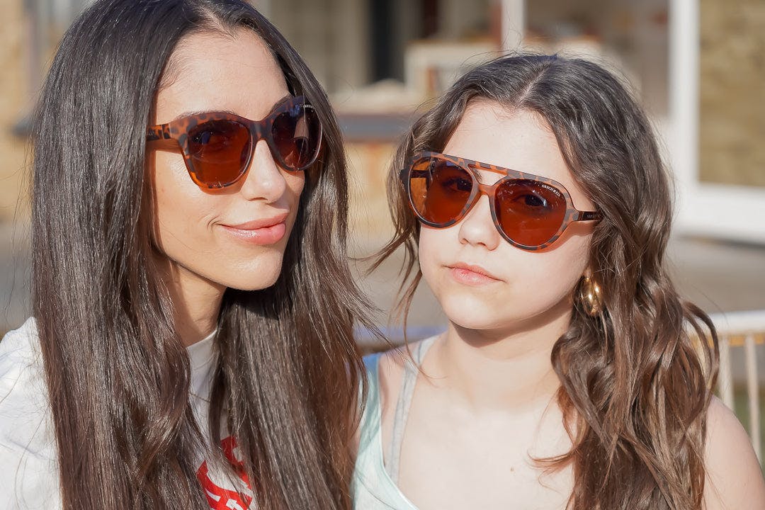 Aviator | Polarized Sunglasses | Adult | 15+ Y | Tortoise