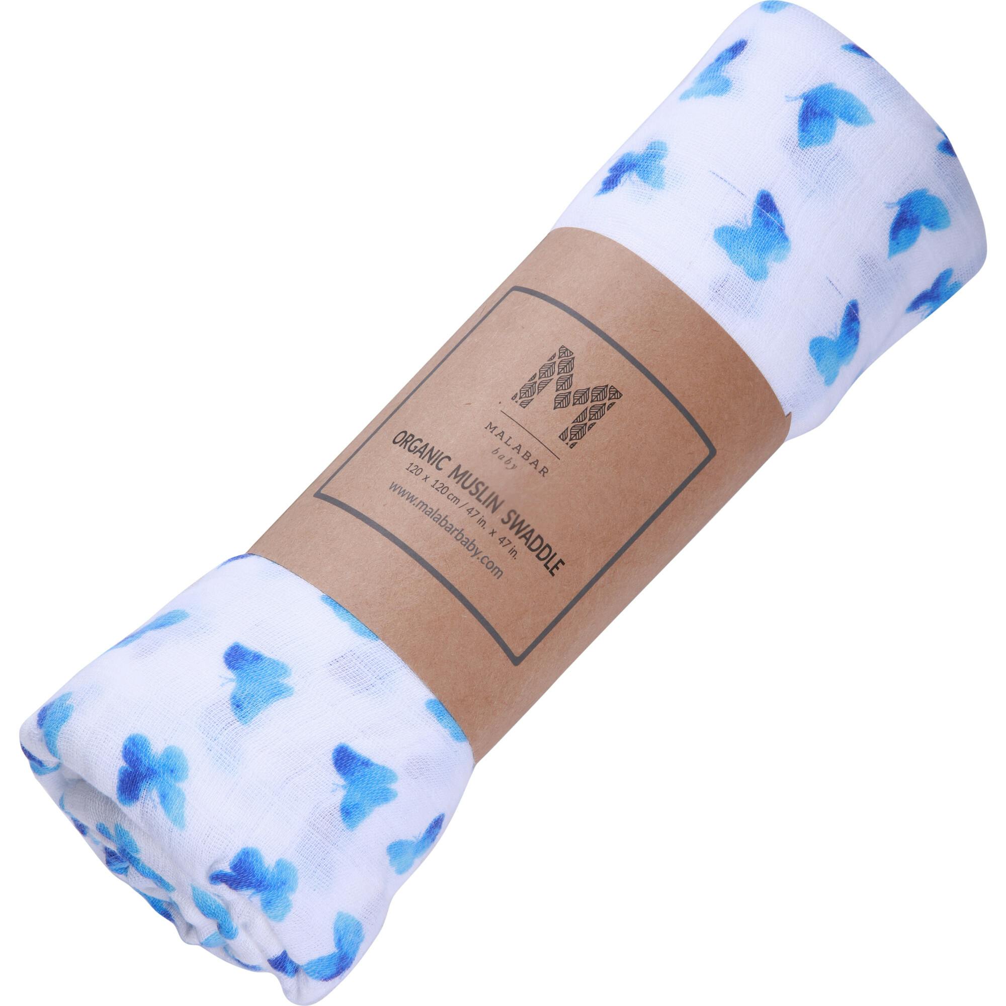 Organic Cotton Muslin Swaddle