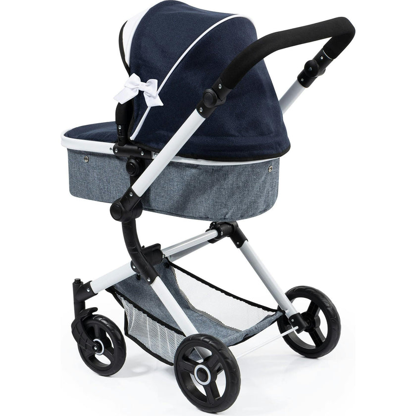 Bayer Design Dolls: Pram Neo Vario - Blue