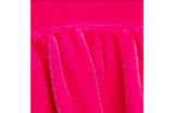 Long Sleeve Bubble Romper in Hot Pink Velvet