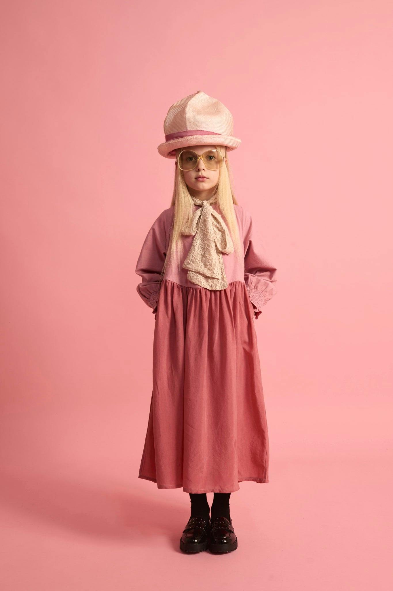 Forest Dress Dusty Pink