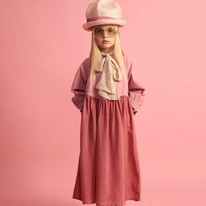 Forest Dress Dusty Pink
