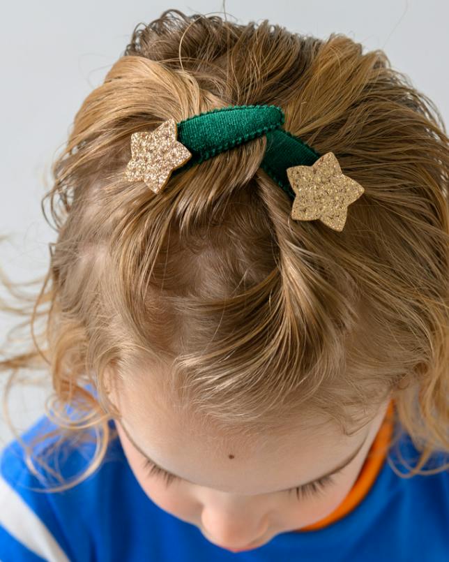 Shining Star Hair Clips (Set of 2)