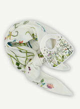 Baby Bib & Shawl Blanket Set - Tropical Chinoiserie
