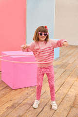 Striped Sweater - Pink