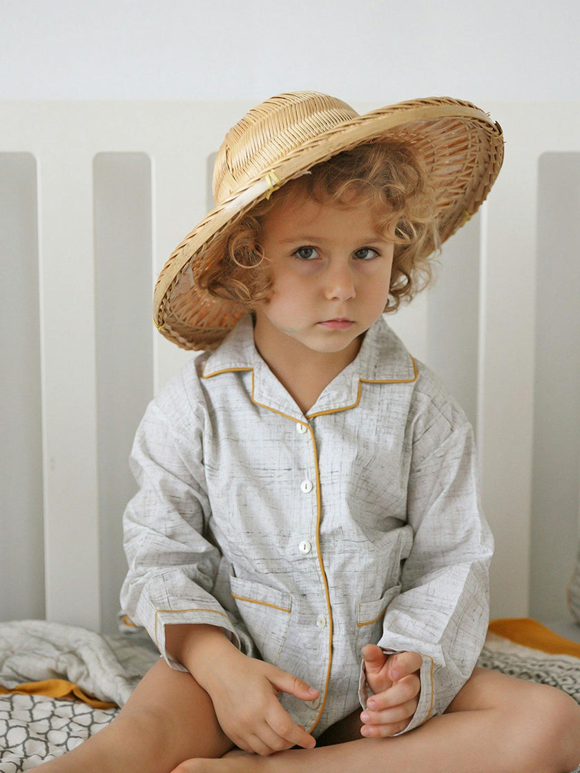 Block-Printed Loungewear Gift Set