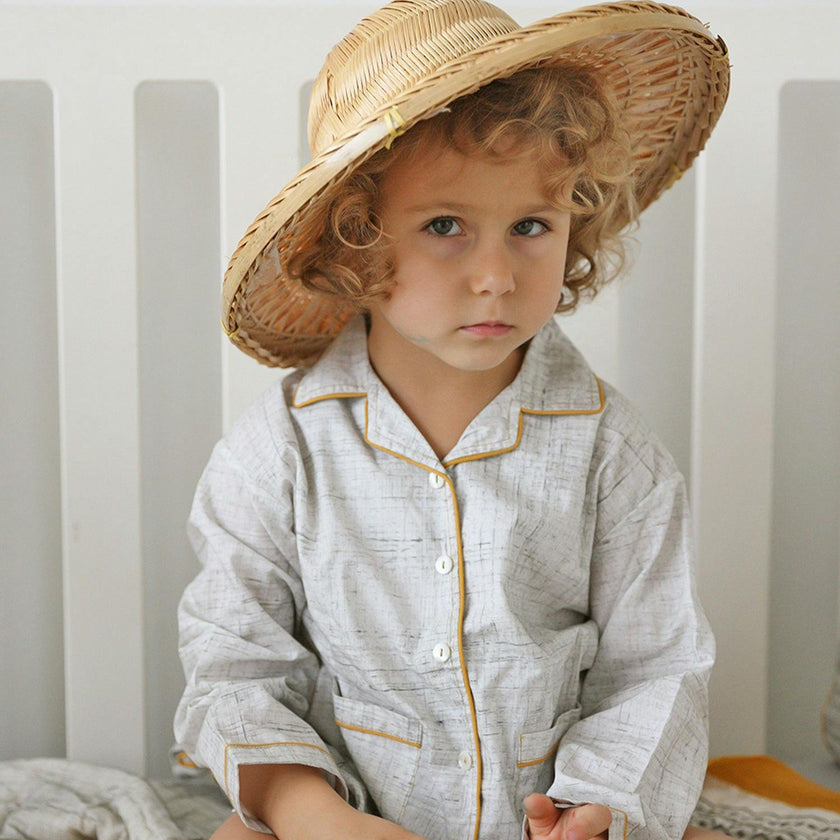Block-Printed Loungewear Gift Set