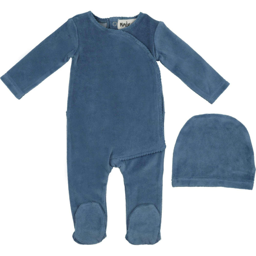 Velour Wrap Footie