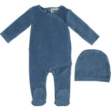 Velour Wrap Footie