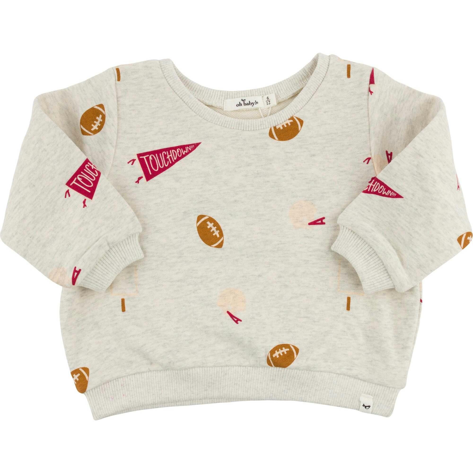 Football Print Brooklyn Boxy