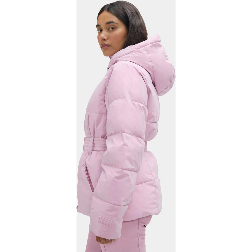 Hedy Belted Puffer Amethyst