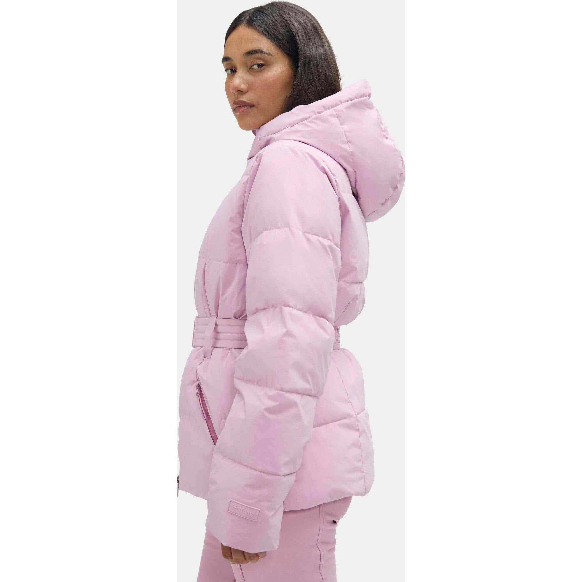 Hedy Belted Puffer Amethyst