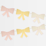 3D Paper Bow Garland