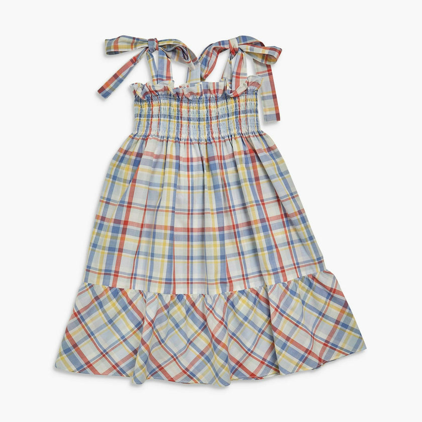 Lily Dress Multico Madras Check