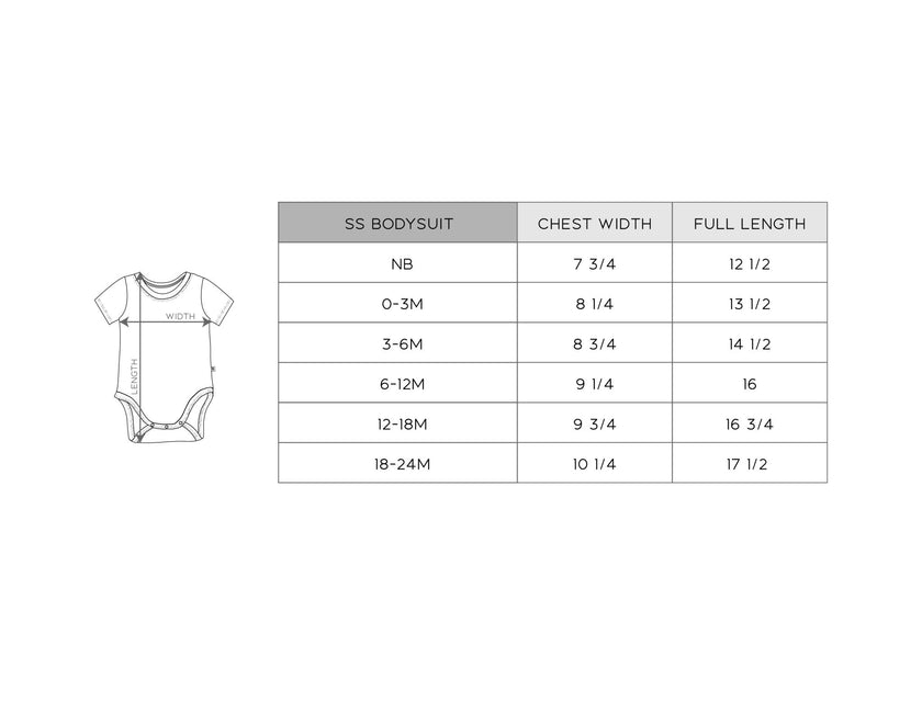 Baby Boy Short Sleeve Bodysuit in Planets