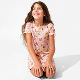 Friends: You're My Lobster Bamboo Girls' Short Sleeve Dress