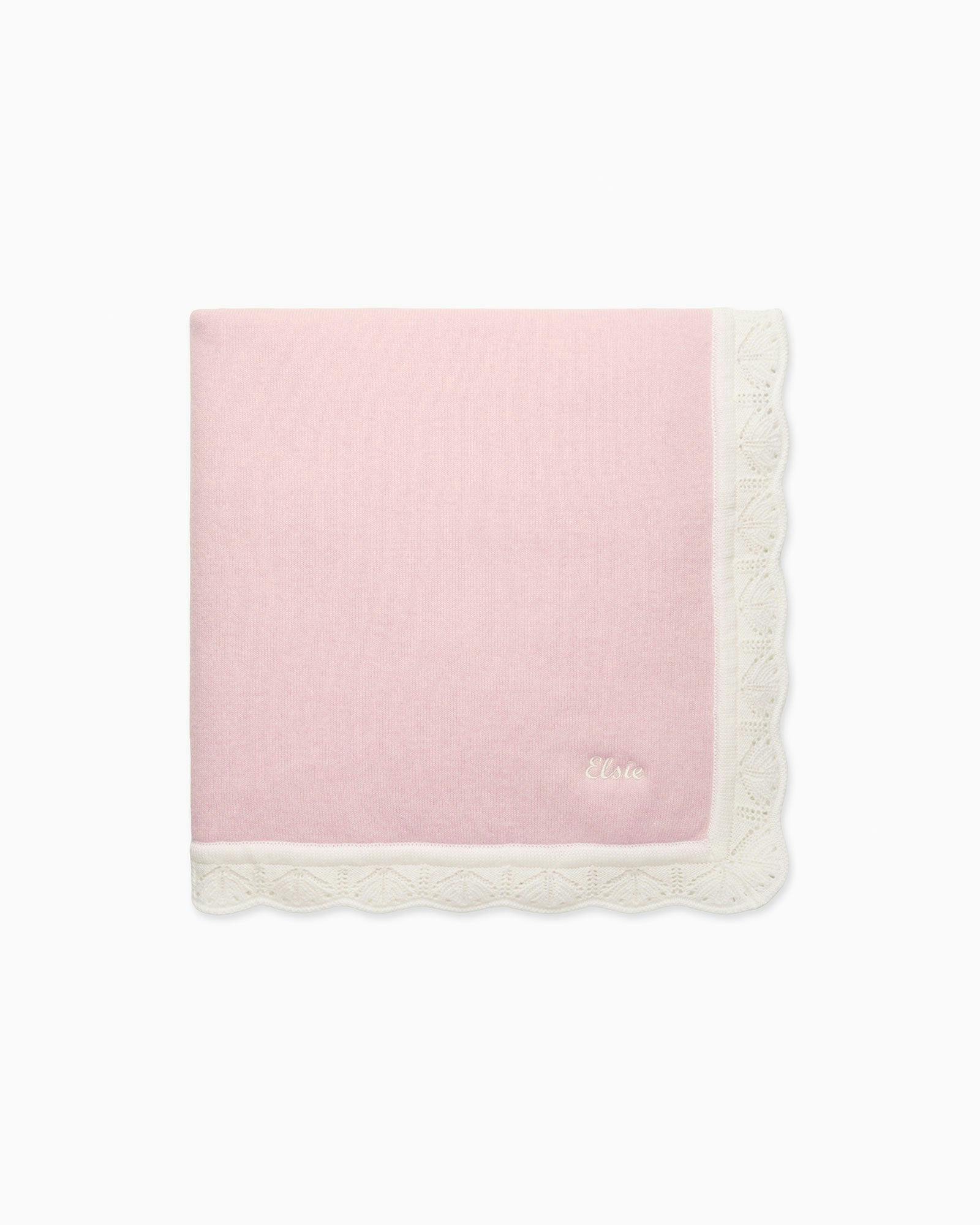 Cashmere Blanket in Pink