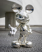 Mickey Mouse WELCOME Silver 12in