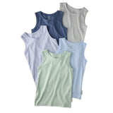 MALONE 5-Pack Toddler Tank Top Undershirts