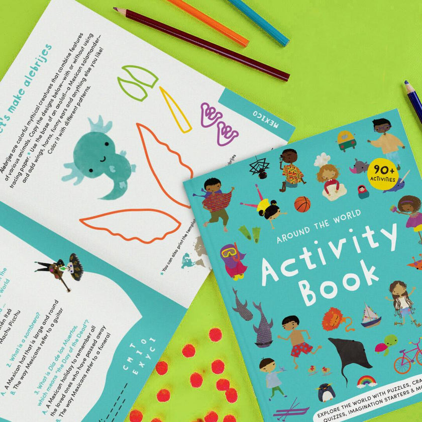 Around the World Activity Book