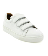 3 Straps Sneakers - white smooth