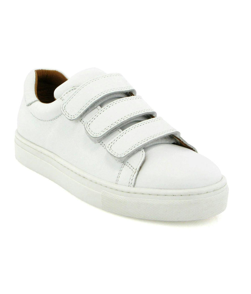 3 Straps Sneakers - white smooth