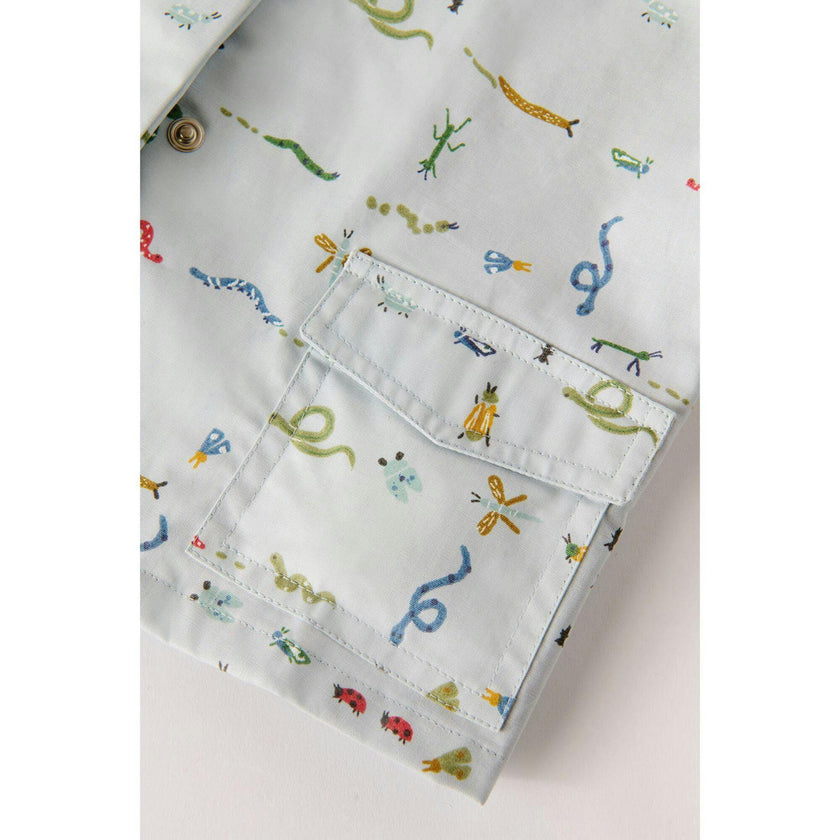 Park Jacket - Crawling Critters Blue, Multi