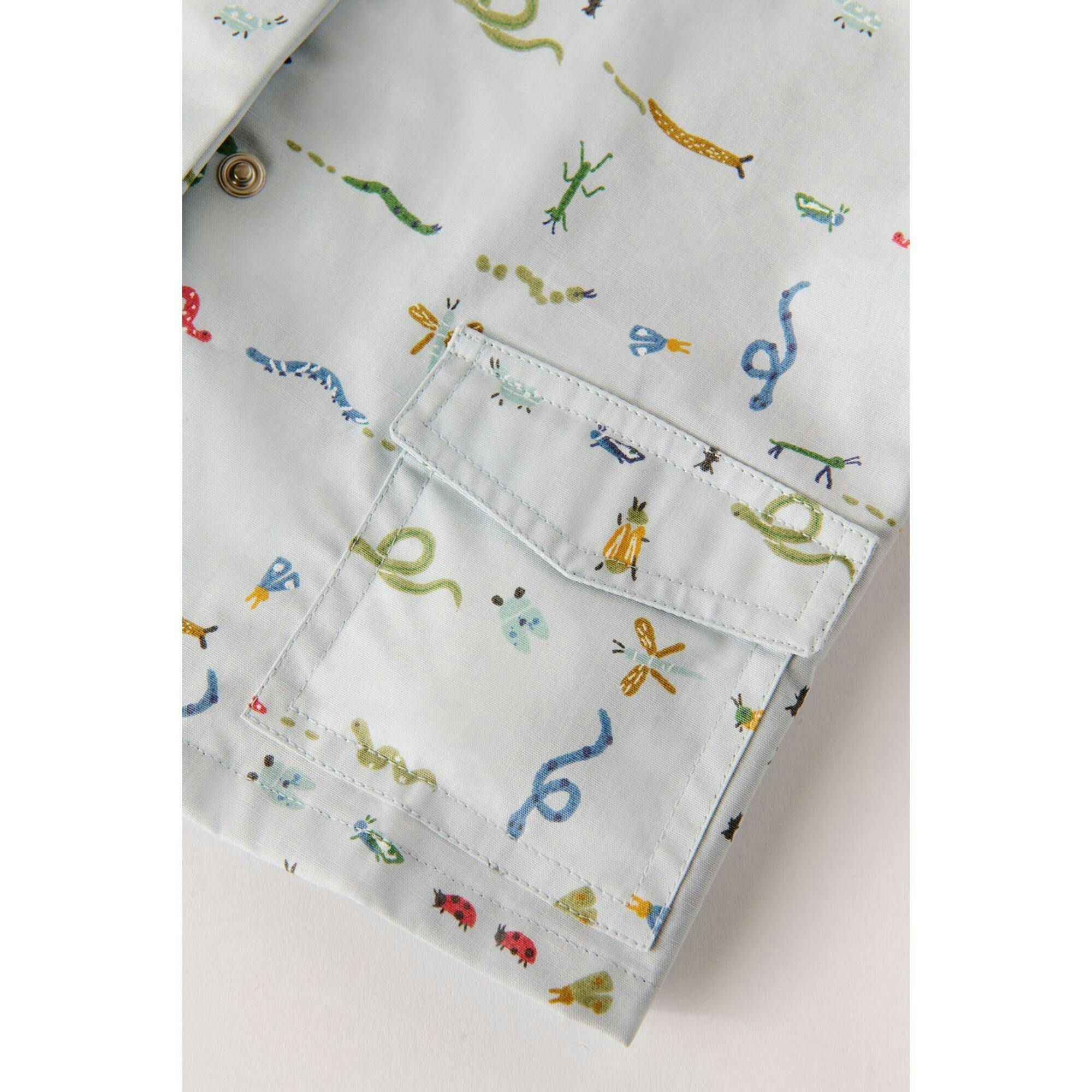 Park Jacket - Crawling Critters Blue, Multi