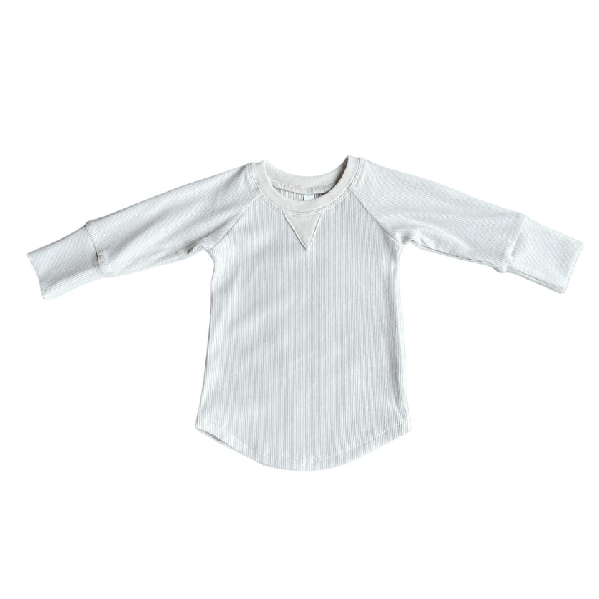 Ribbed Top Cream