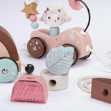 Pull along activity train "After The Rain" collection