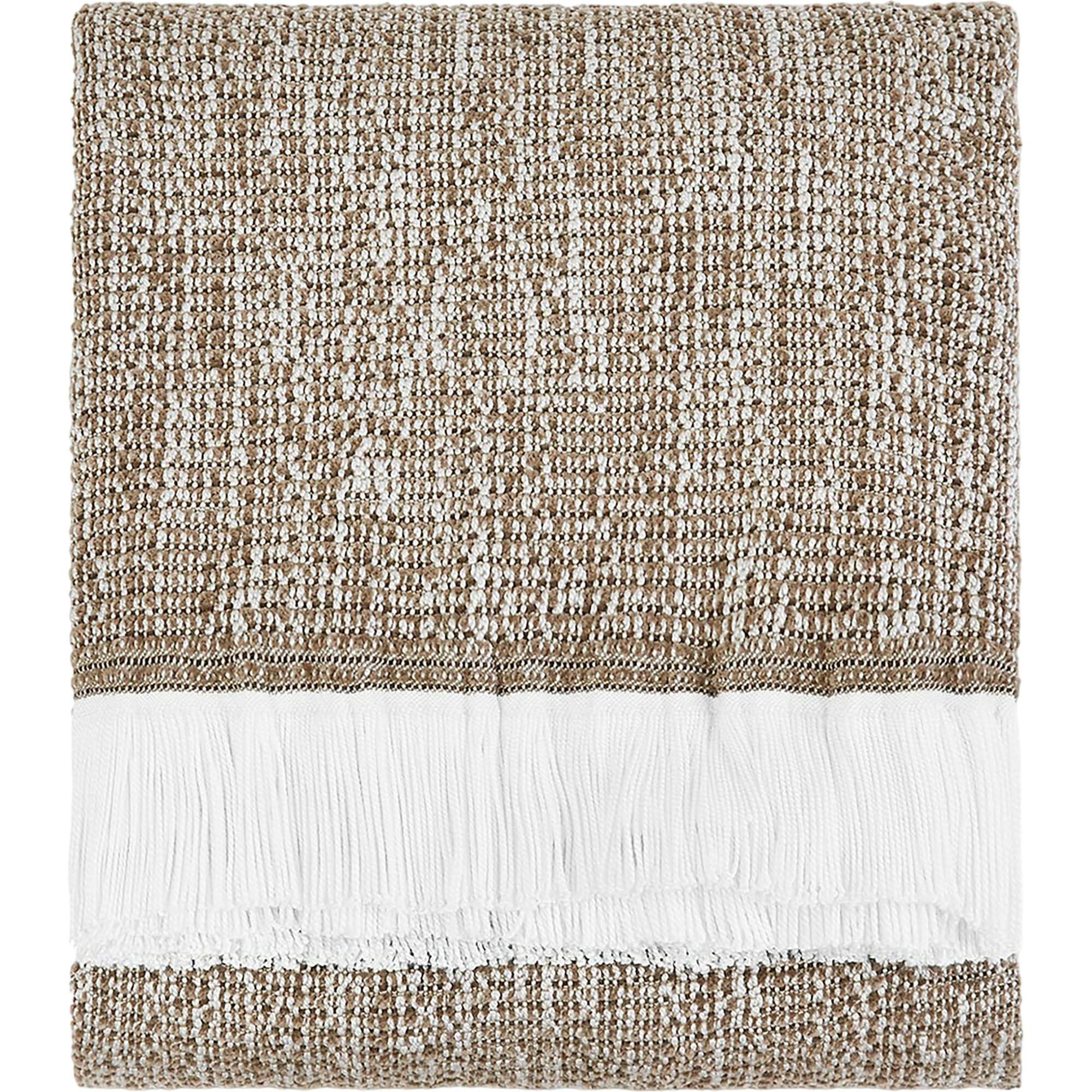 Crosshatch Stain Resistant Indoor Outdoor Throw