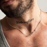 Rope Chain Necklace, 925 Sterling Silver