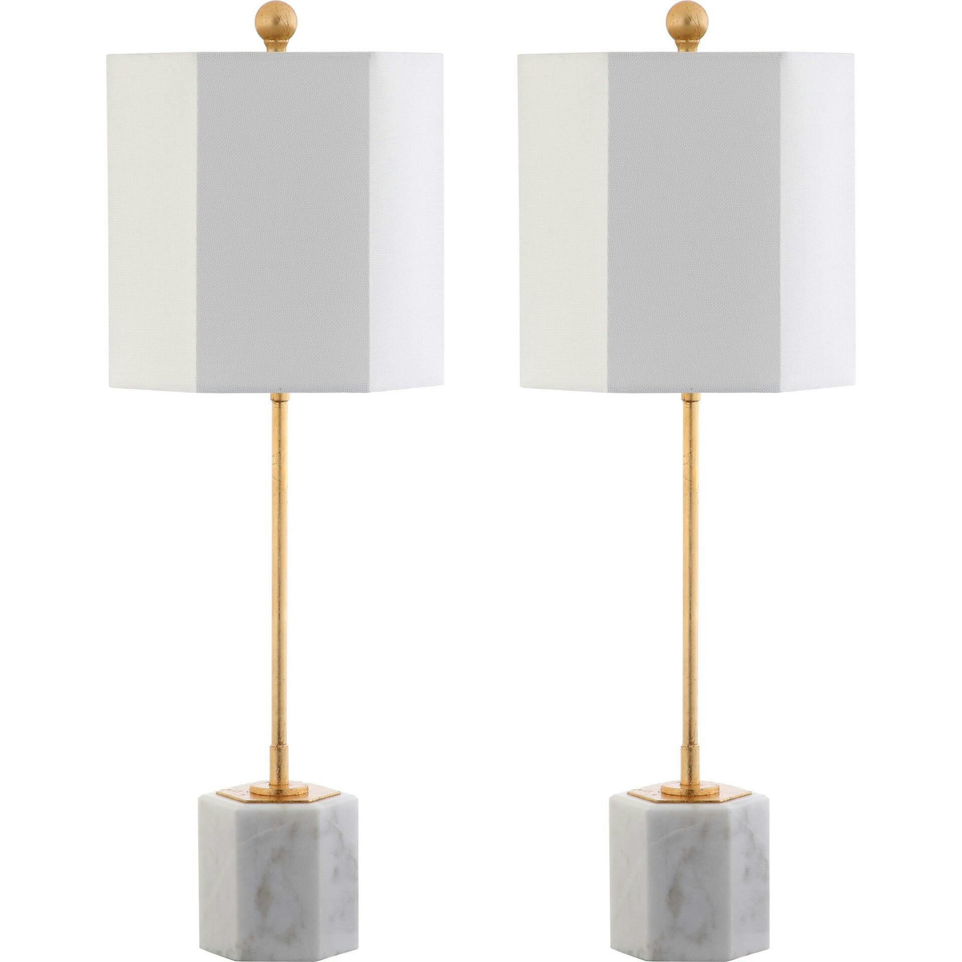 Set of 2 Magdalene Marble Table Lamps