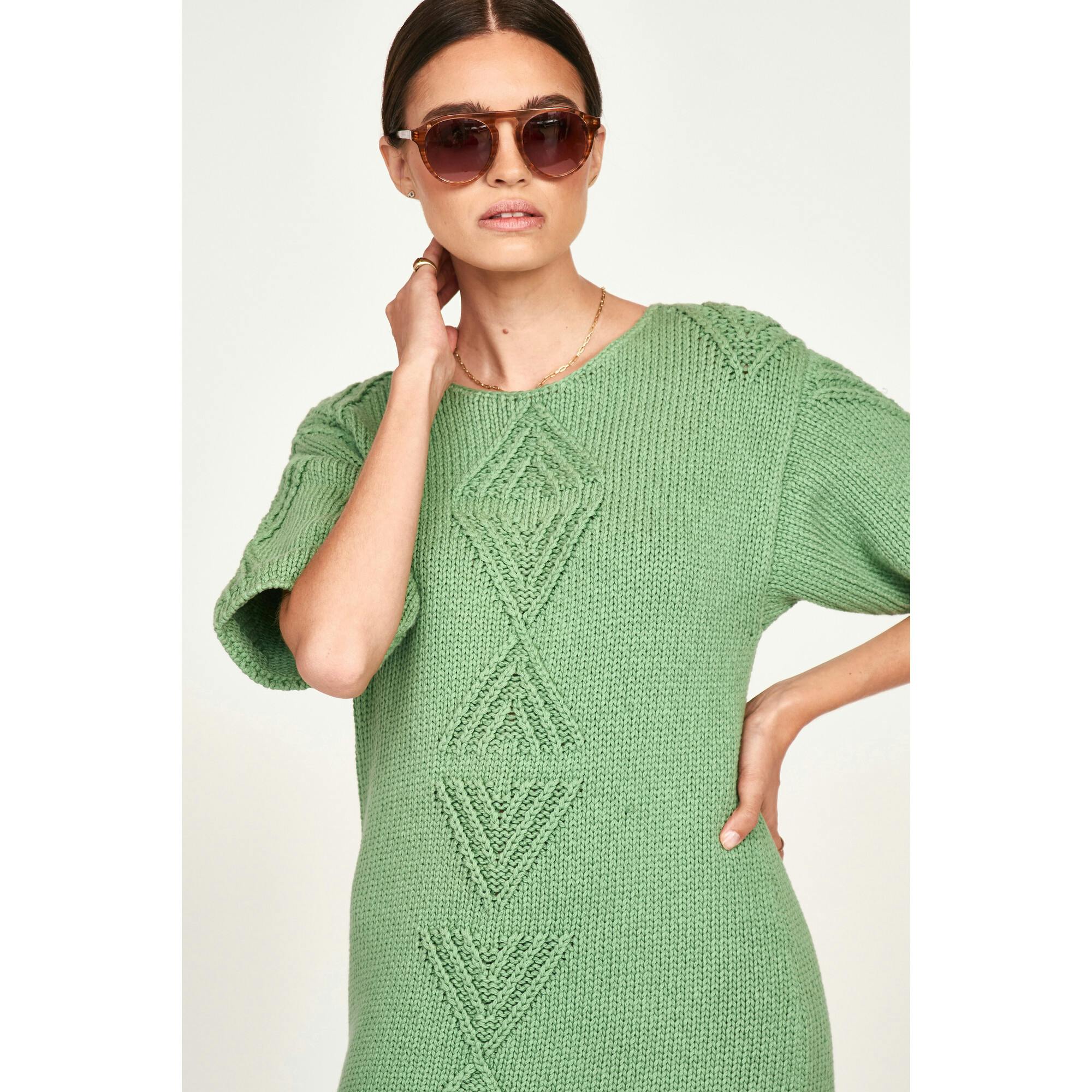 Osaka Dress in Clover