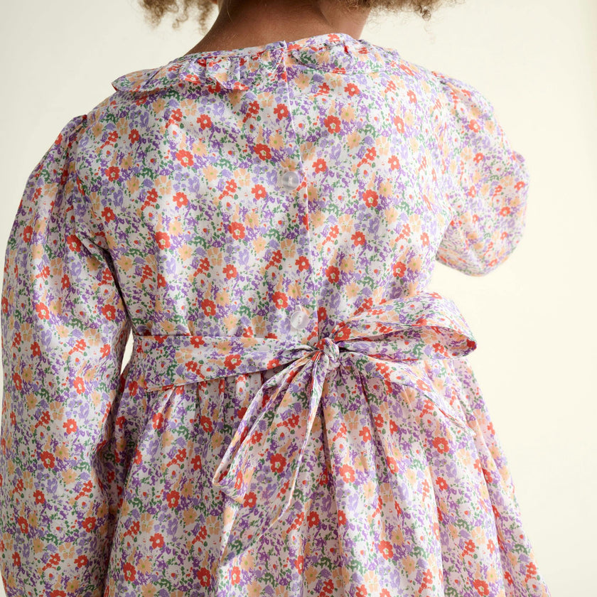 Smocked Girls Dress Coraline